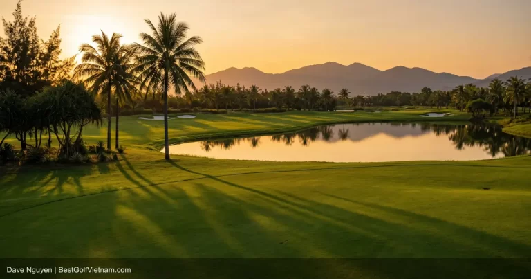 Best time to play golf in Vietnam seasonal calendar with sunny course