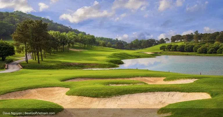 Chi Linh Star Golf and Country Club mountain backdrop Hai Duong Vietnam